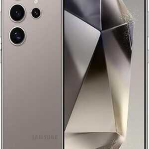 Samsung Galaxy S24 Ultra AI Smartphone, 12GB RAM 256GB, Titanium Grey (Renewed)