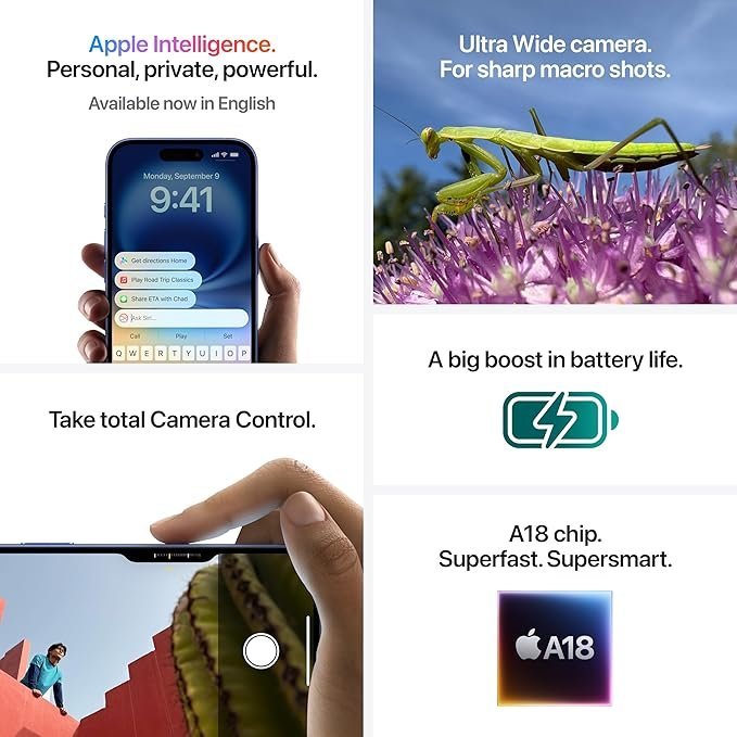 iPhone 16 128 GB: 5G Mobile Phone with Camera - Image 7