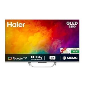 Haier 139 cm (55) S800 Series 4K Ultra HD Smart QLED Google TV 55S800QT